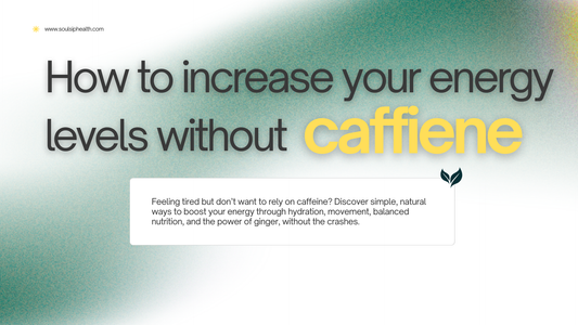 How to Increase Your Energy Levels Without Caffeine