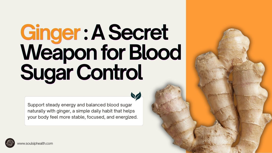 Ginger: A Secret Weapon for Blood Sugar Control