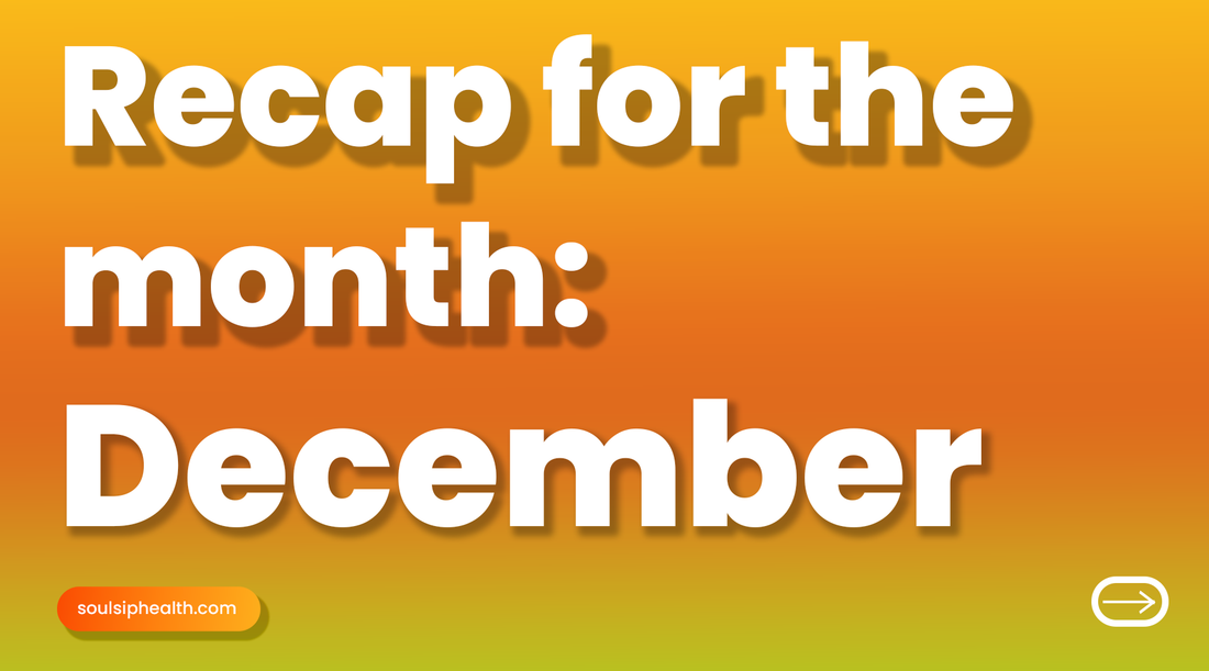 December at Soul Sip: A Festive Month of Wellness and Warmth